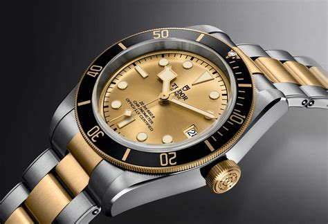 tudor wotch steel end gold opignoni|tudor black bay watch.